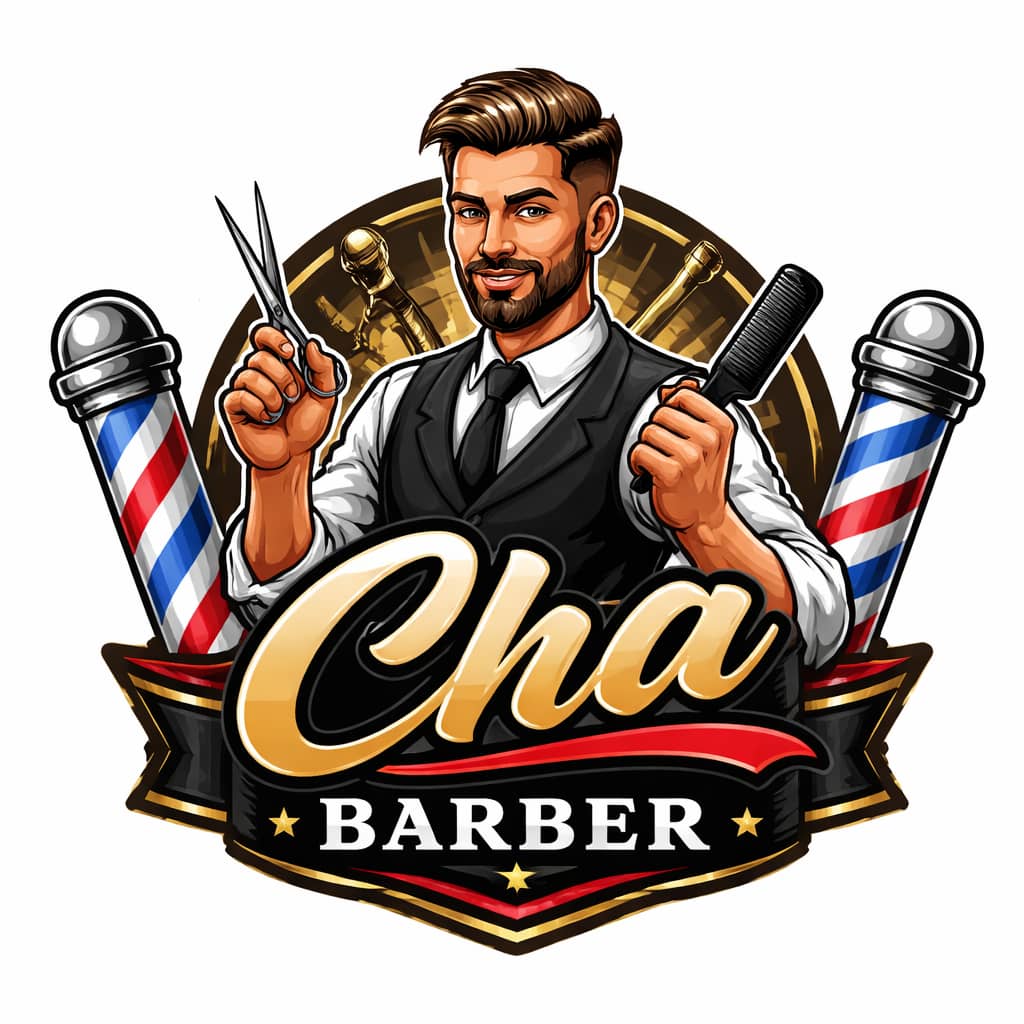Cha Barber Logo